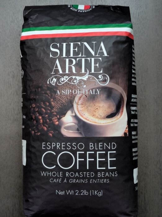 Siena Arte Premium Espresso Whole Roasted Beans 2.2lbs